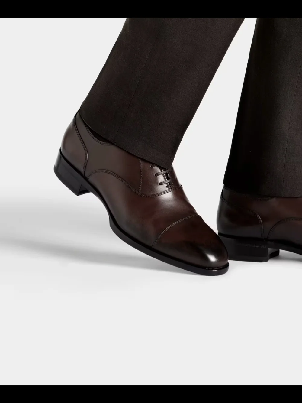 Vero Cuoio Men's Brown Oxford. Suitsupply